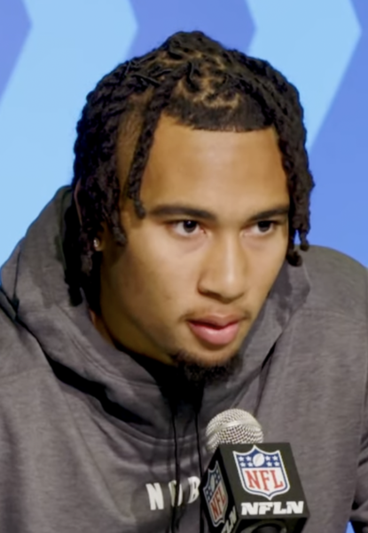 CJ Stroud NFL Combine (cropped)