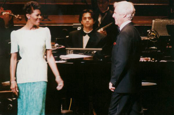 Dionne Warwick, Rob Shrock Shirakbari, Burt Bacharach 1995