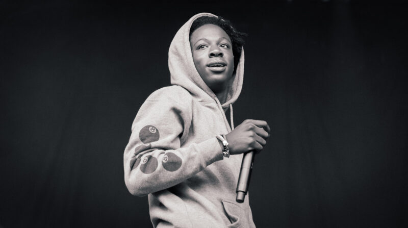 Joey Badass performing at Hovefestivalen 2013