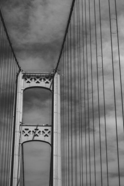 michigan suspension bridge