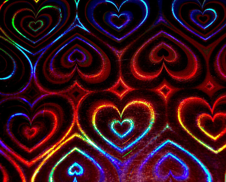 colorful hearts where is your heart at