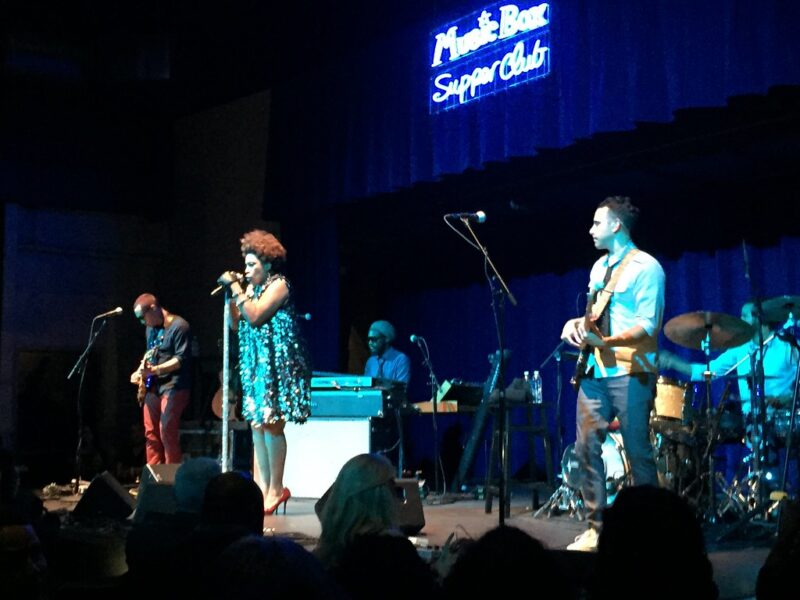 Macy Gray concert image relating to finances