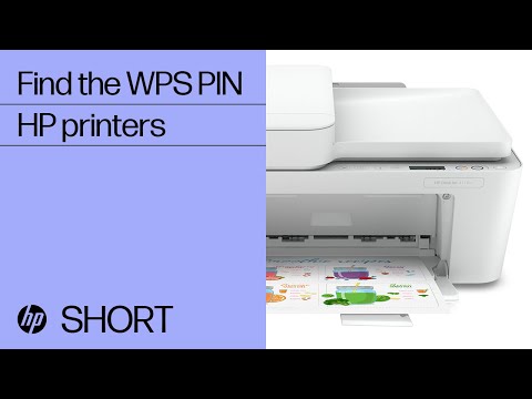 Find WPS PIN to complete printer setup HP support