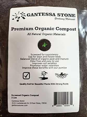 Premium Organic Compost Screened 2 lbs