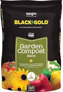 SUNGRO HORTICULTURE 1411602 1.0 CFL P Garden Compost Soil Mix, 1 Cubic Feet