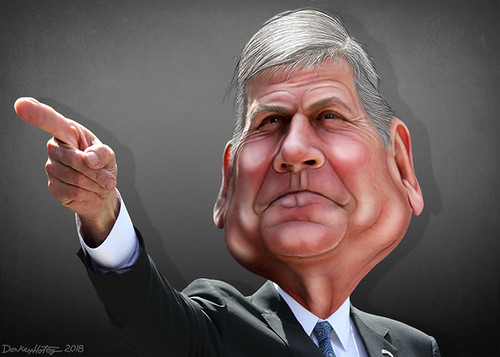 Franklin Graham - Caricature