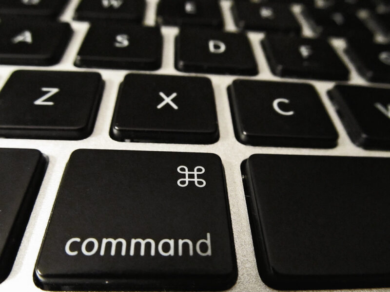 Command Key top view