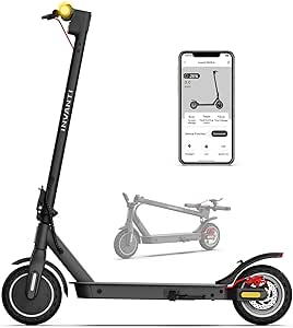 E30 Electric Scooter with Smart APP, 19.9 Miles Range & 18 MPH, 350W Motor, 8.5