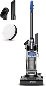 Eureka NEU10AE5 Powerful Bagless Upright Vacuum Cleaner Carpet and Floor, AirSpeed Ultra-Lightweight Vacuum Cleaner, w/ Replacement Filter, Blue