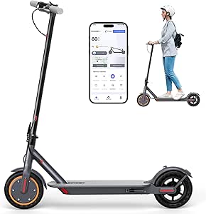 Electric Scooter for Adults, Folding Electric Scooters, 4 Gear Speed, 350W Motor & 19MPH, 8.5