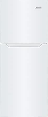 Frigidaire 10.1 Cu. Ft. Compact ADA Top Freezer Refrigerator in White with Electronic Control Panel, Reversible Door Swing, ENERGY STAR