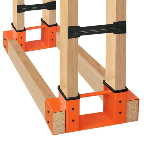 SnugNiture Firewood Storage Fireplace Adjustable