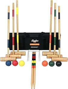 Baden Deluxe Series Croquet Set 29 inch mallets