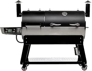 recteq DualFire 1200 Wood Pellet Smoker Grill, Wi-Fi Electric Pellet Grills, Dual Chambers for Hot and Fast + Low and Slow Cooking