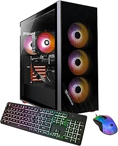 iBUYPOWER Scale Orange Gaming PC Desktop Computer (AMD Ryzen 5 7600 CPU, NVIDIA GeForce RTX 4060 Ti 8GB GPU, 16GB DDR5 Non-RGB 5200MHz RAM (8x2), 1TB NVMe SSD, WiFi Ready, Windows 11 Home)-SCA5N46T01