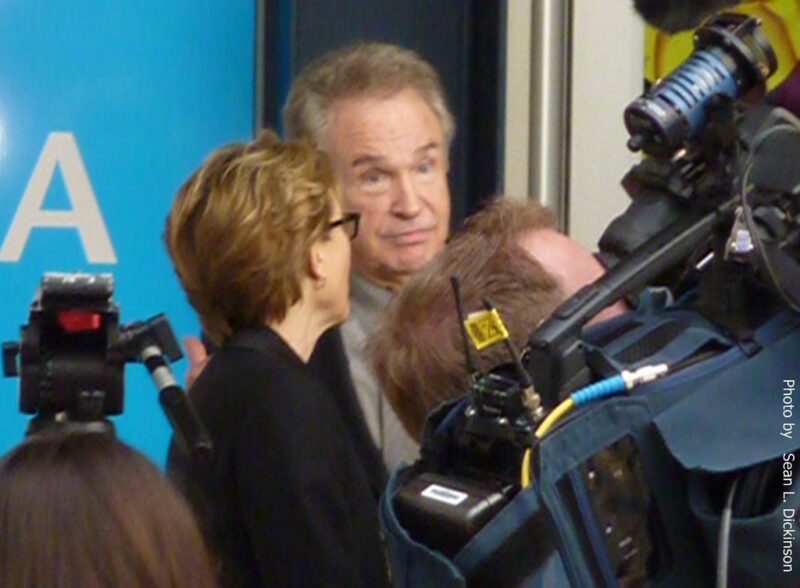 Warren Beatty and Annette Bening at event