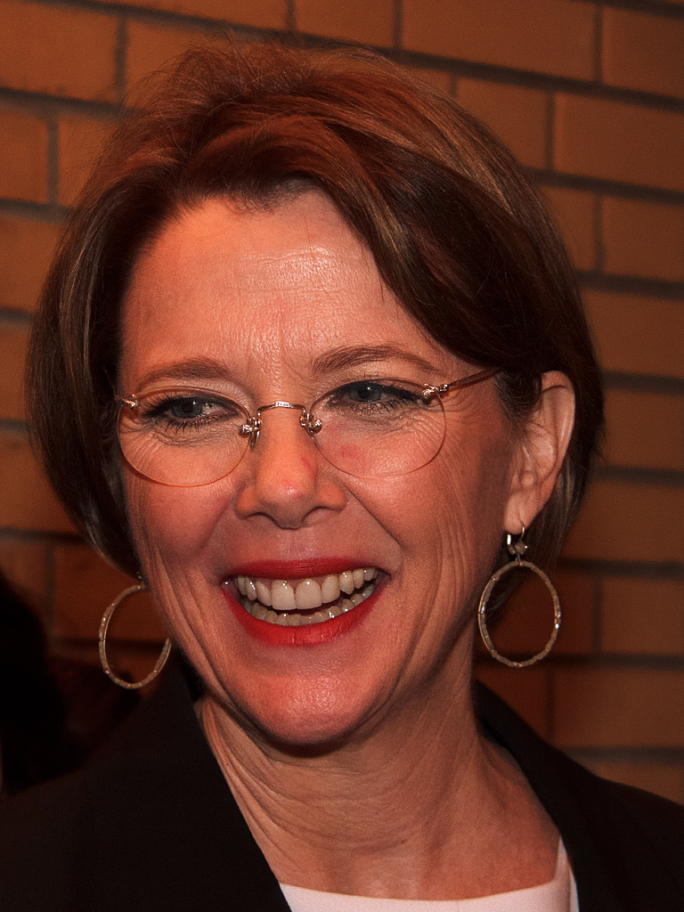 Annette Bening portrait smiling