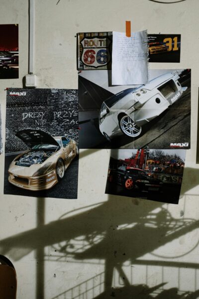 Automotive themed posters, Route 66, Dave Kindig