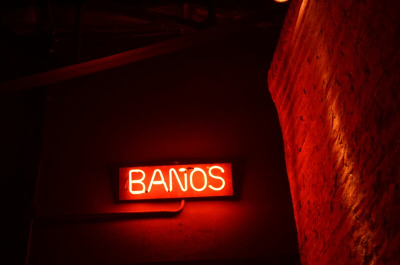 baños sign spanish keywords