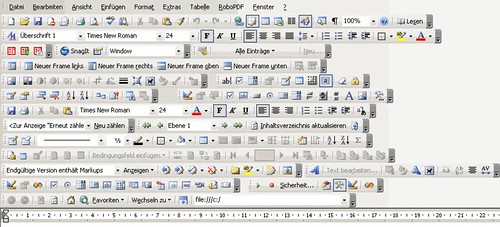 word-toolbars