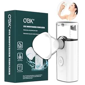 OTBK Dry Eye Humidifier, Facial Humidifier, Eye Drops Aid, Quickly Relieve Dry Eyes and Fatigue, Easy to Use, Easy to Carry