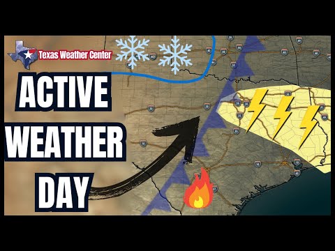 TEXAS: Snow and Storms in Saturday's Weather Forecast