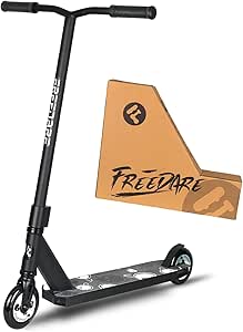 FREEDARE Pro Scooter Stunt Scooter Complete Trick Scooter for Kids 8 Years and Up, Teens, Adults, Boys and Girls Freestyle Street Scooter for Intermediate and Beginner Skate Park