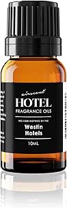 Hotel Diffuser Oil Inspired by The Westin Hotel Scent - AirScent No. 1008 Fragrance Oil Blend - 10 mL, .34 fl oz Glass Bottle with Dropper Cap for Aromatherapy Diﬀusers and Humidifiers