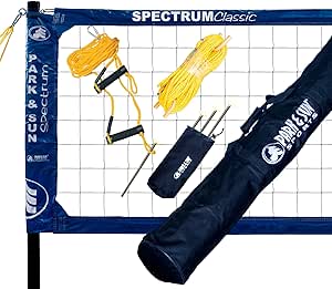 Park & Sun Sports Spectrum Classic: Adjustable Professional Outdoor Volleyball Net System