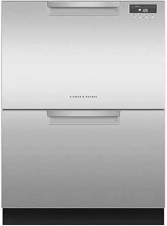 Fisher and Paykel Double DishDrawer Dishwasher, 14 Place Settings (EZKleen Stainless Steel)