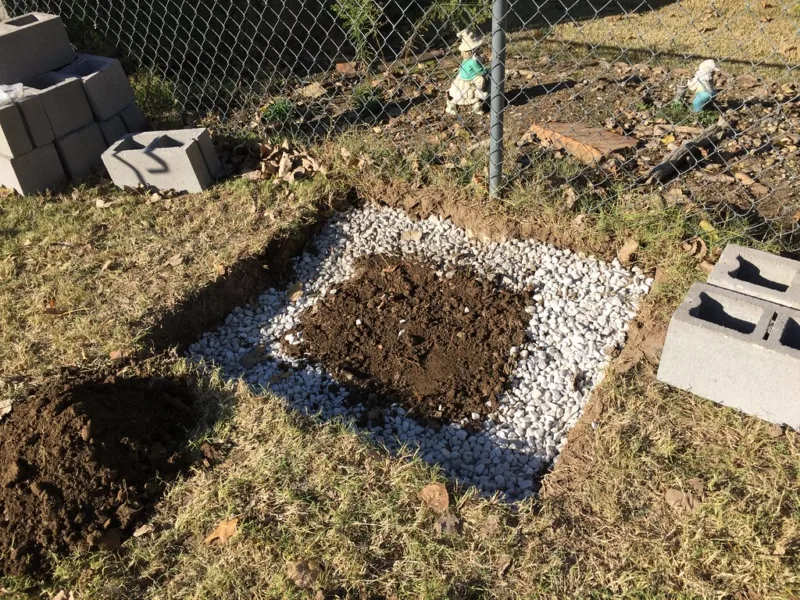 Gravel Trench Base
