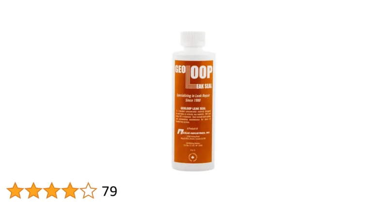 GEOLOOP LEAK SEAL - Radiant Floor Heat and Geothermal Systems Sealer