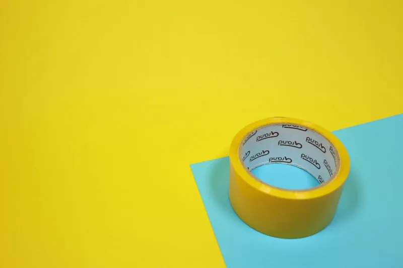 how to make tape sticky again