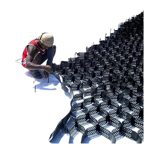 Versatile Ground Geo Grid - Expandable and Foldable Gravel Paver for Driveways and Patios