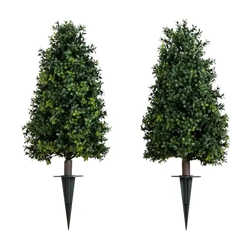Nearly Natural 2.5ft. UV Resistant Artificial Boxwood Plant