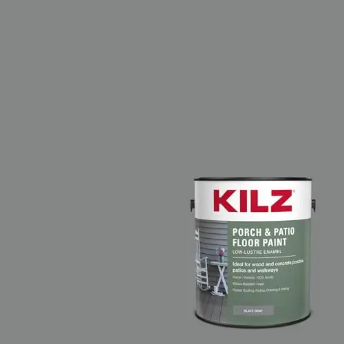 KILZ Low-Lustre Enamel Porch & Patio Latex Floor Paint