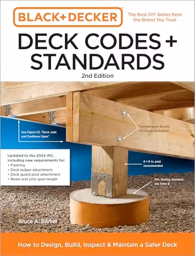 Black and Decker Deck Codes and Standards