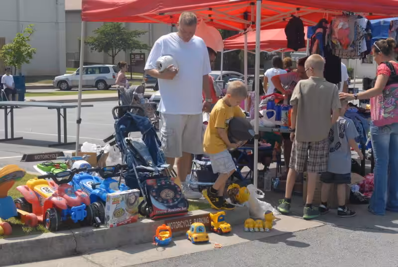 Community Yard Sale - U.S. Army Garrison Humphreys, South Korea - 7 July 2012