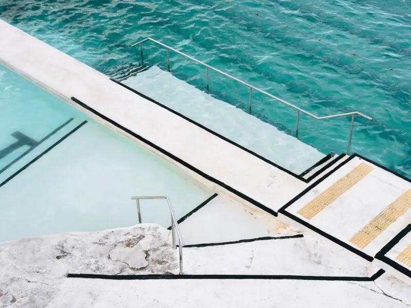 Indoor swimming pool at daytime
