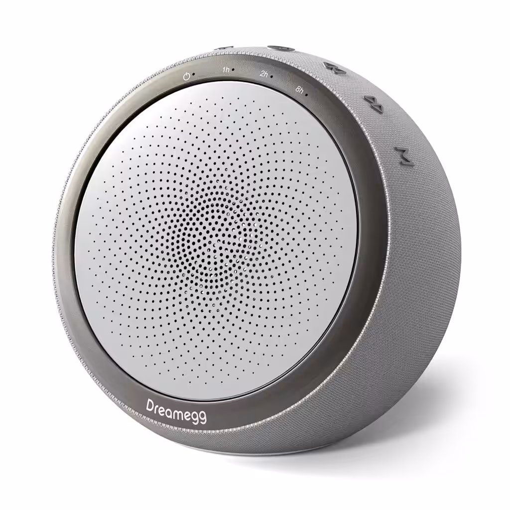 Dreamegg White Noise Machine for Adults - 10W Powerful Sound Machine with 29 Soothing Sounds, Noise Masking for Snoring, Traffic & Office Privacy, Ideal for Home, Travel & Deep Sleep