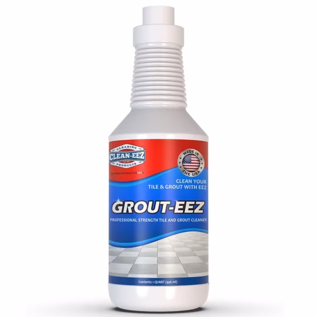 Clean-eez Grout-eez Super Heavy-Duty Grout Cleaner - Powerful Tile and Floor Stain Remover for Bathroom, Kitchen, and More - 32 oz.
