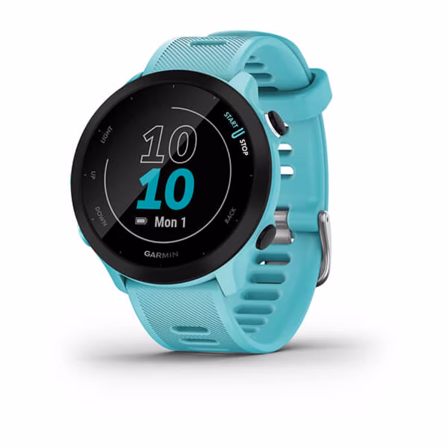 Garmin Forerunner 55, GPS Running Watch with Daily Suggested Workouts, Up to 2 Weeks of Battery Life, Aqua