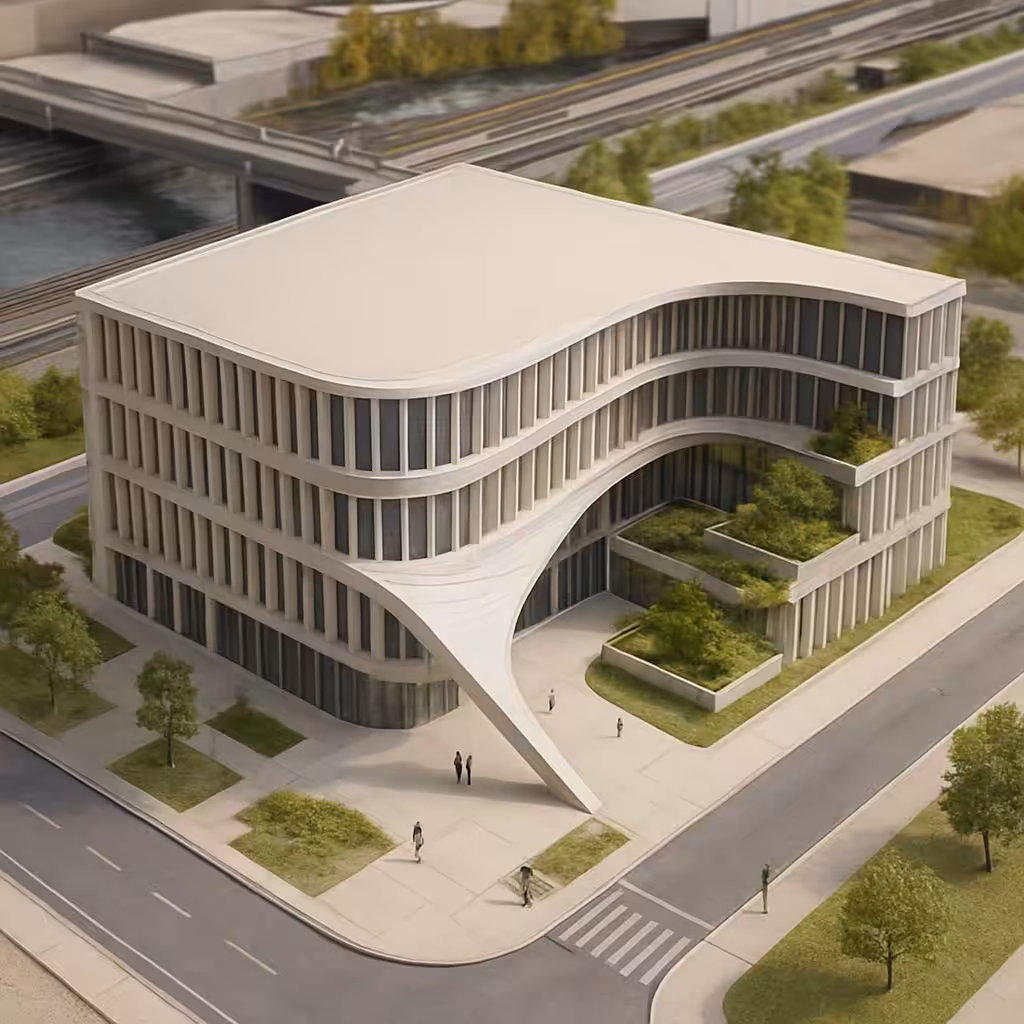 Chicago False-Memory Courthouse concept image 3