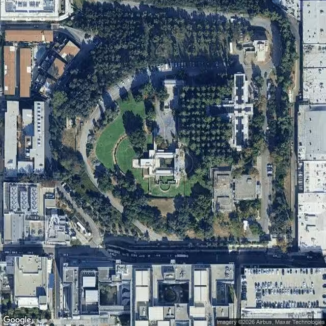 Aerial of 4800 Hollywood Blvd, Los Angeles, CA 90027, USA