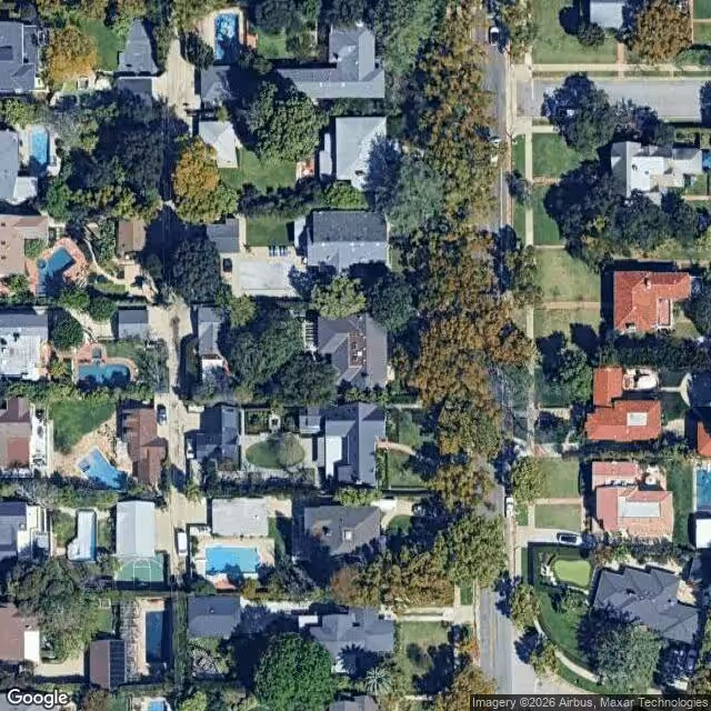 Aerial of 843 S El Molino Ave, Pasadena, CA 91106, USA