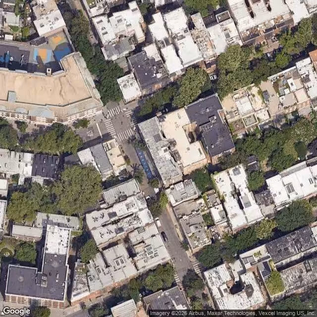 Aerial perspective of 90 Bedford Street, New York