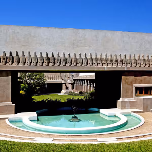 Hollyhock House, Los Angeles, USA