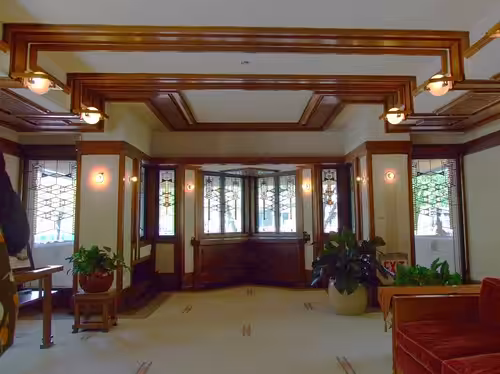 Interior view of Robie House