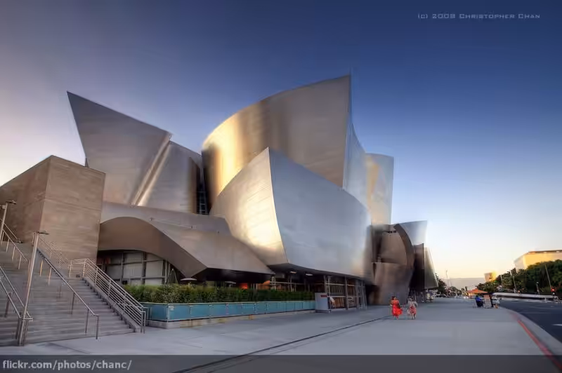 Walt Disney Concert Hall exterior