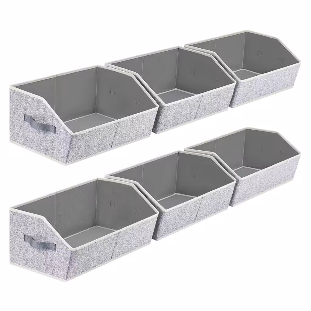Homsorout Closet Organizers Bins 6 Packs